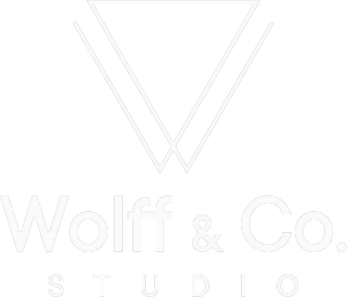 Wolff and Co logo in white